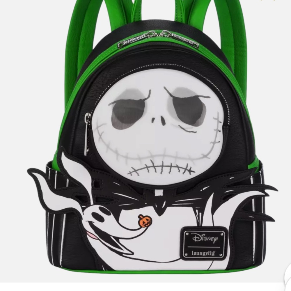 Loungefly Disney Jack Skellington Zero Mini Backpack